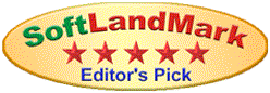 5 stars rating on SoftLandMark!